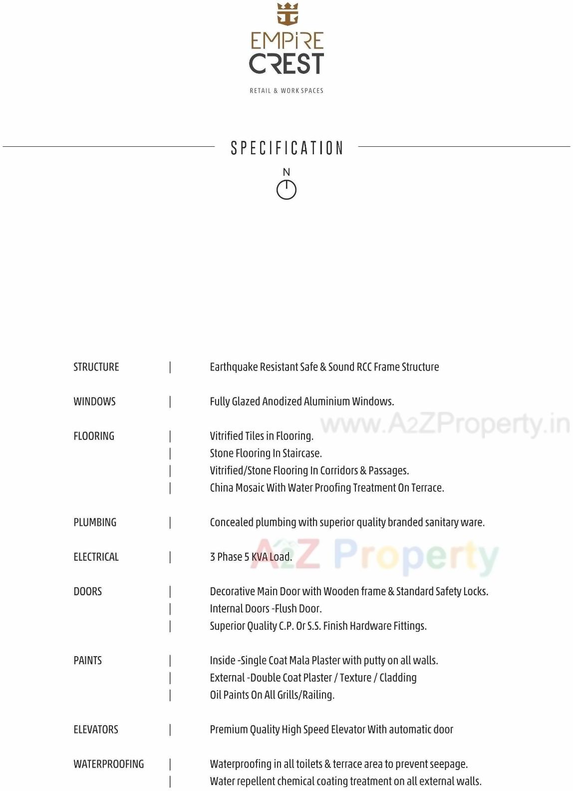  of real estate project Empire Crest located at Ahmedabad, Ahmedabad, Gujarat