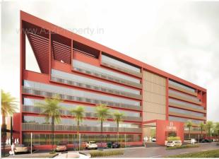 Elevation of real estate project Empire Doctor Hub located at Sola, Ahmedabad, Gujarat