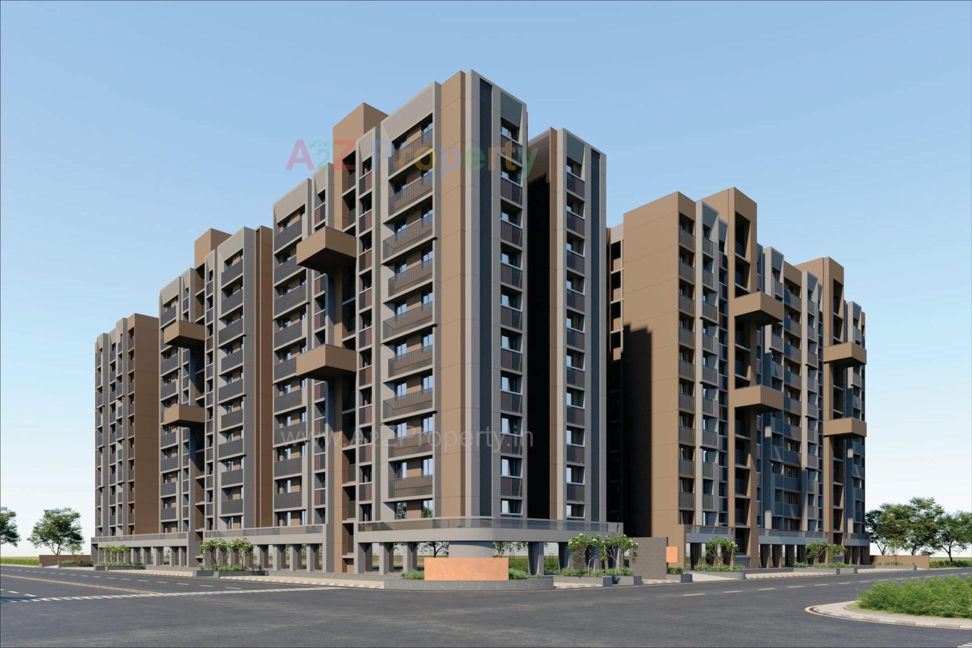 3D Elevation of real estate project Empire Evok located at Ahmedabad, Ahmedabad, Gujarat