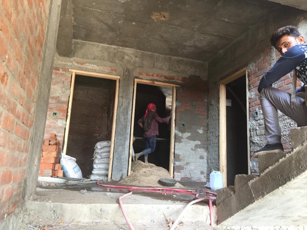 181031_const of real estate project Empire Homes located at Rajpur-hirpur, Ahmedabad, Gujarat