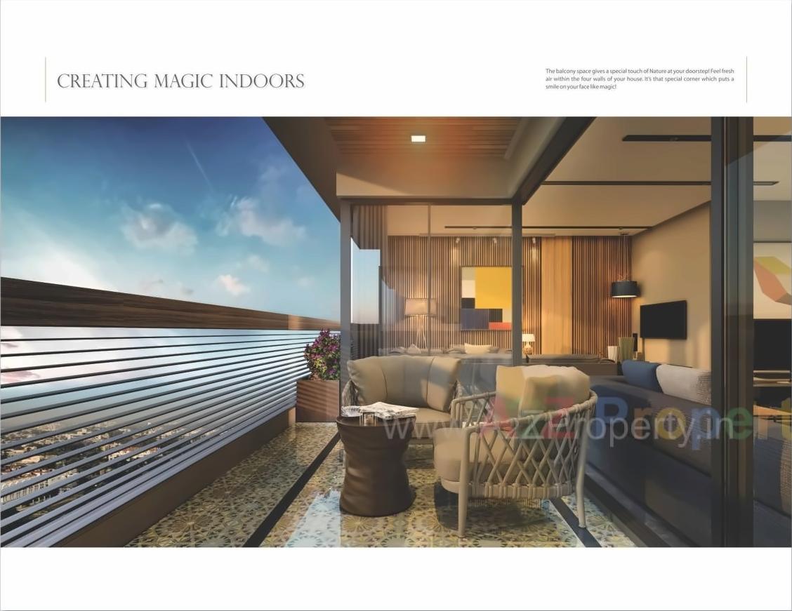 3D Elevation of real estate project Enstin located at Sola, Ahmedabad, Gujarat