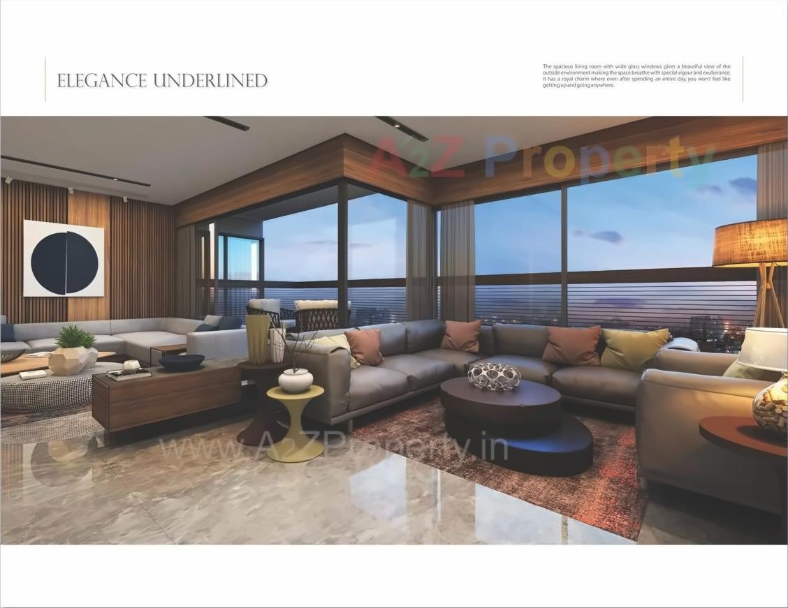 3D Elevation of real estate project Enstin located at Sola, Ahmedabad, Gujarat