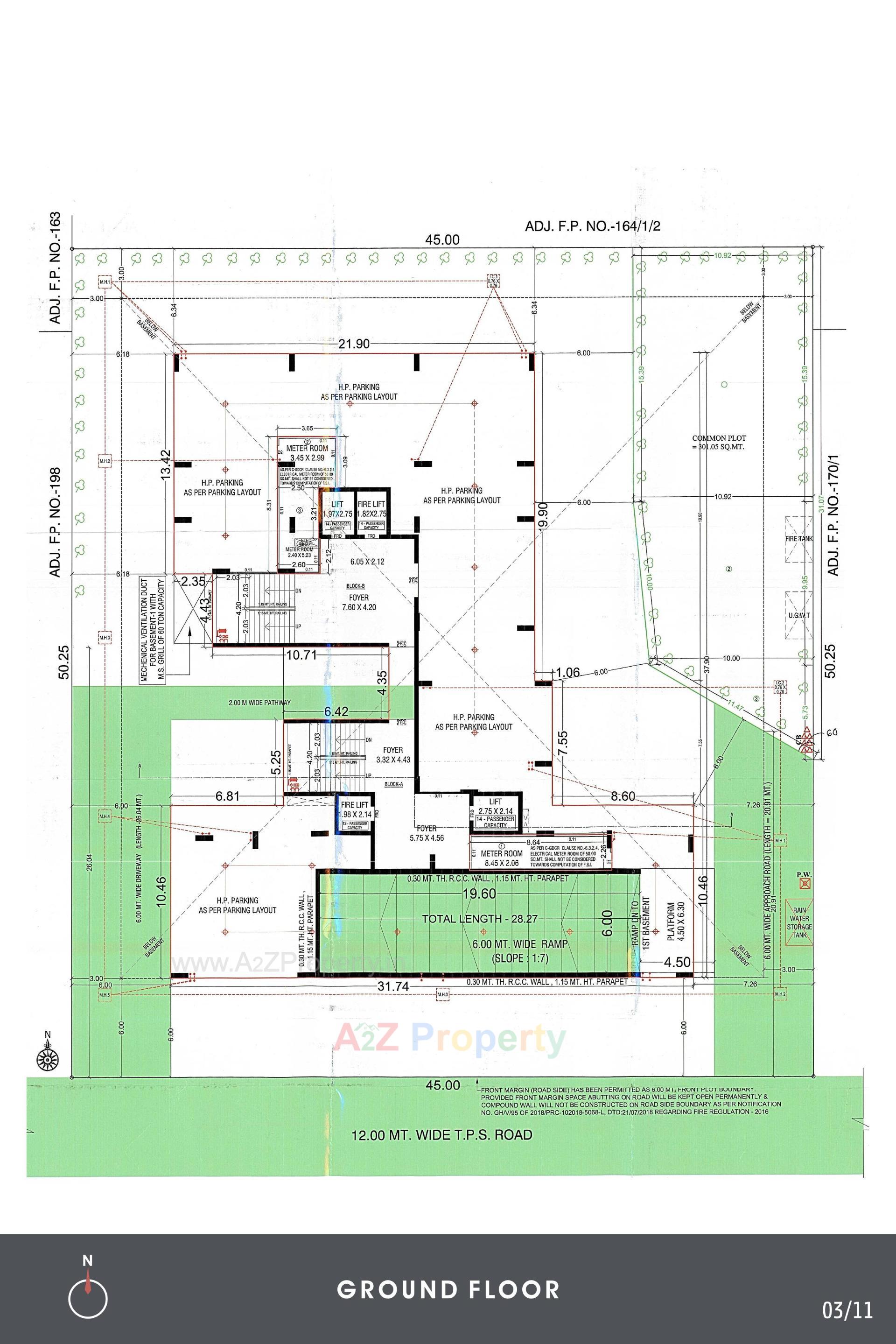 Layout of real estate project Essence located at Jodhpur, Ahmedabad, Gujarat
