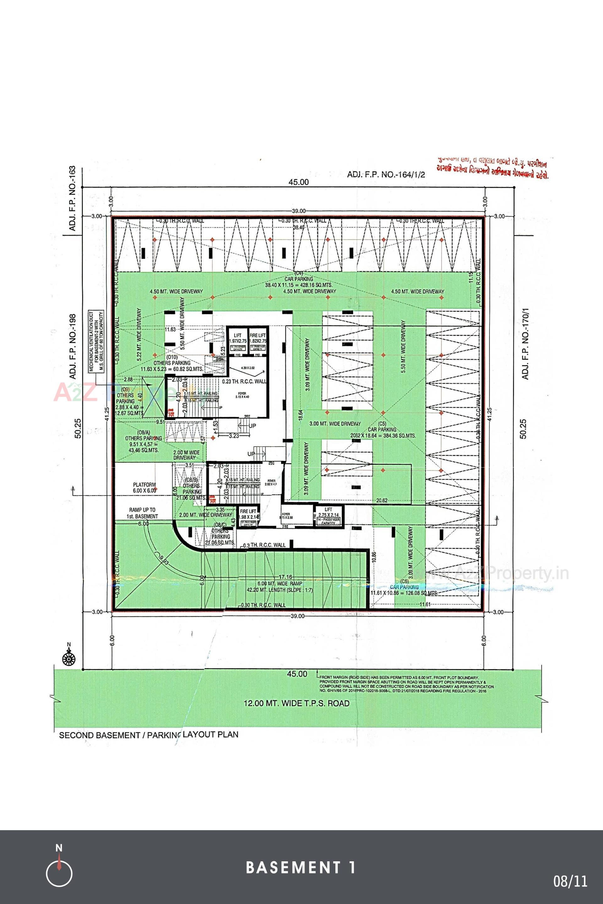 Layout of real estate project Essence located at Jodhpur, Ahmedabad, Gujarat