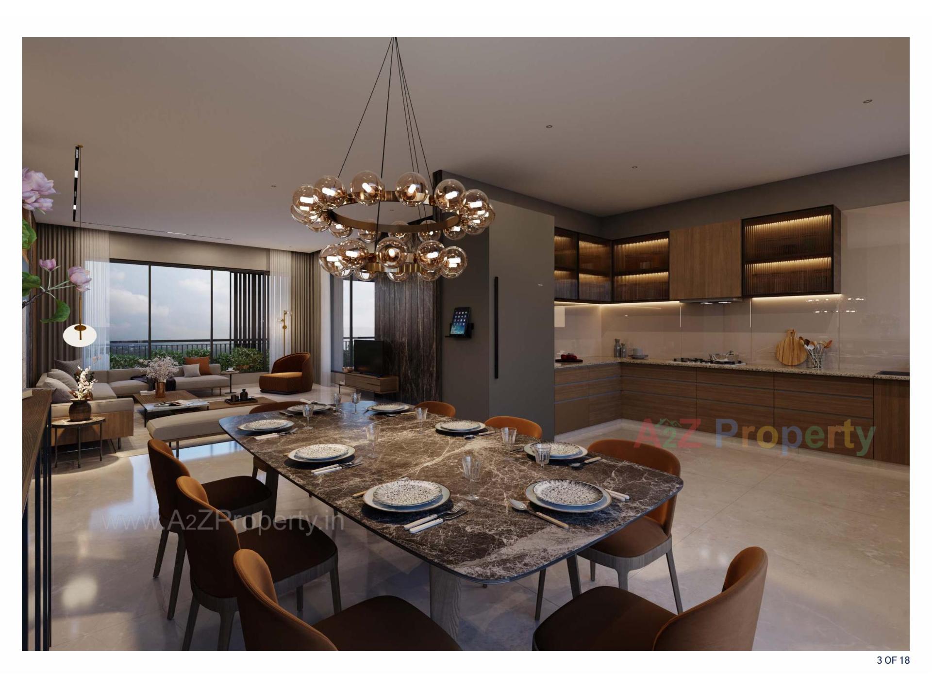 3D Elevation of real estate project Eternity located at Vadaj, Ahmedabad, Gujarat