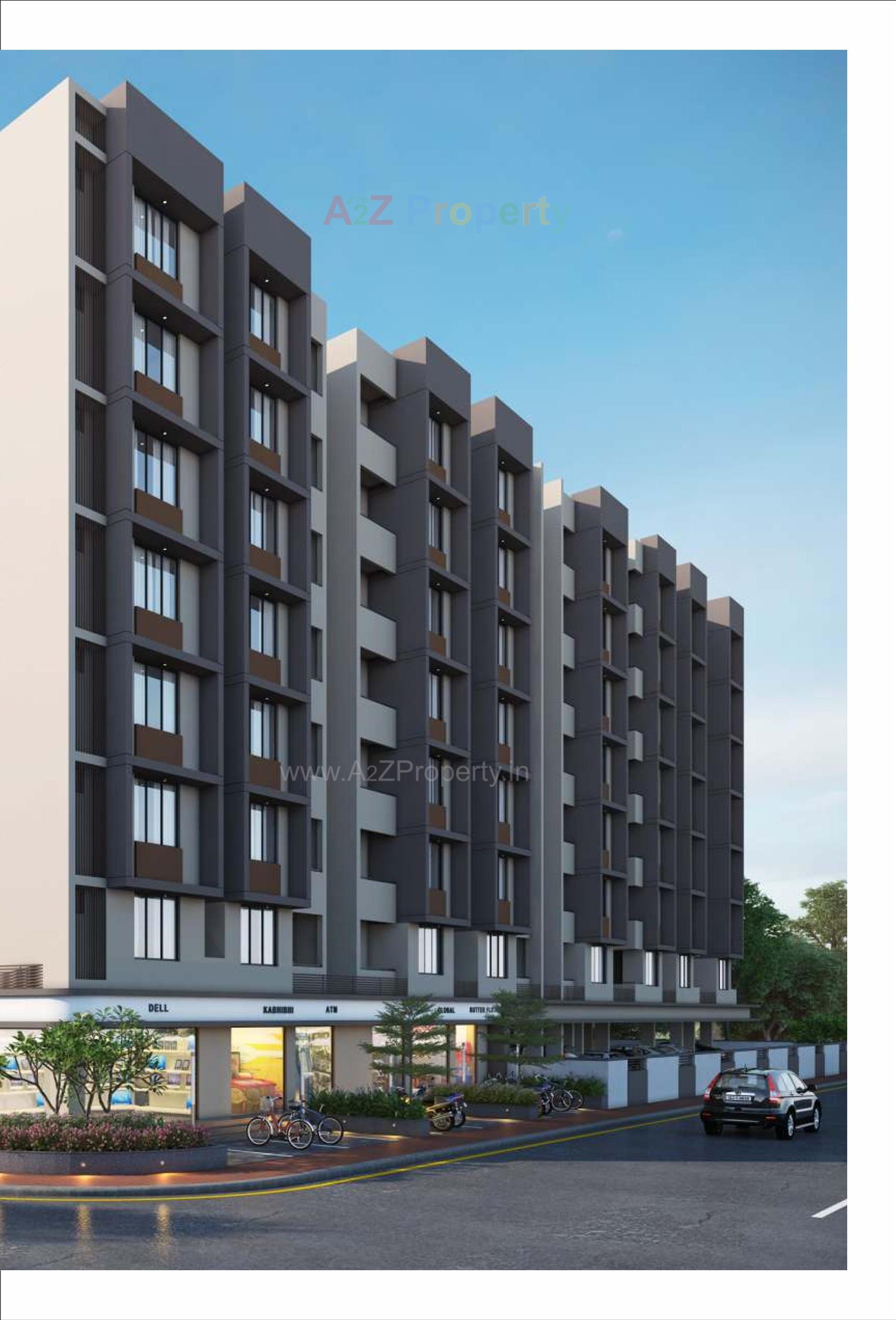 3D Elevation of real estate project Eureka Avenue located at Ranip, Ahmedabad, Gujarat