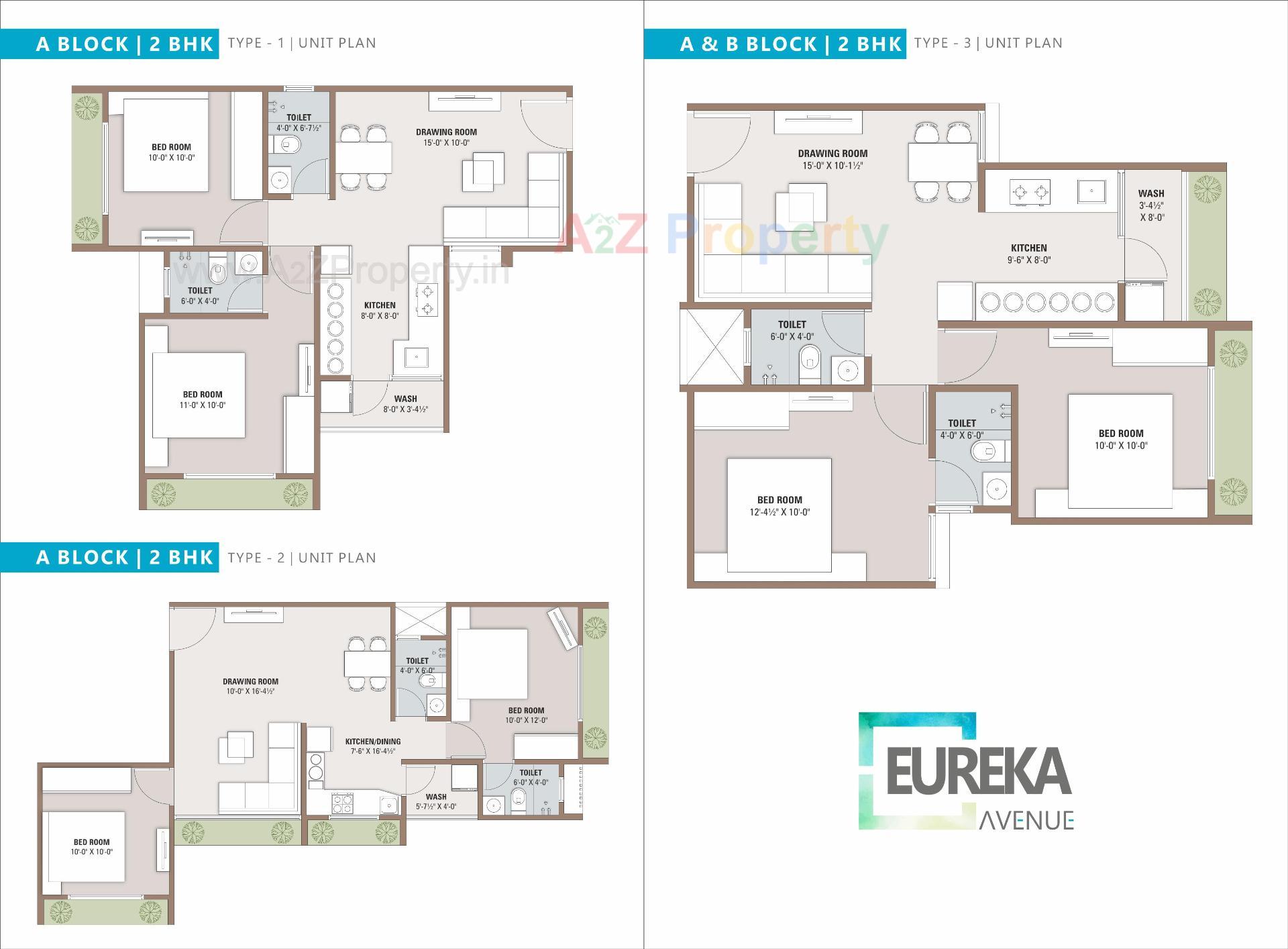 Layout of real estate project Eureka Avenue located at Ranip, Ahmedabad, Gujarat