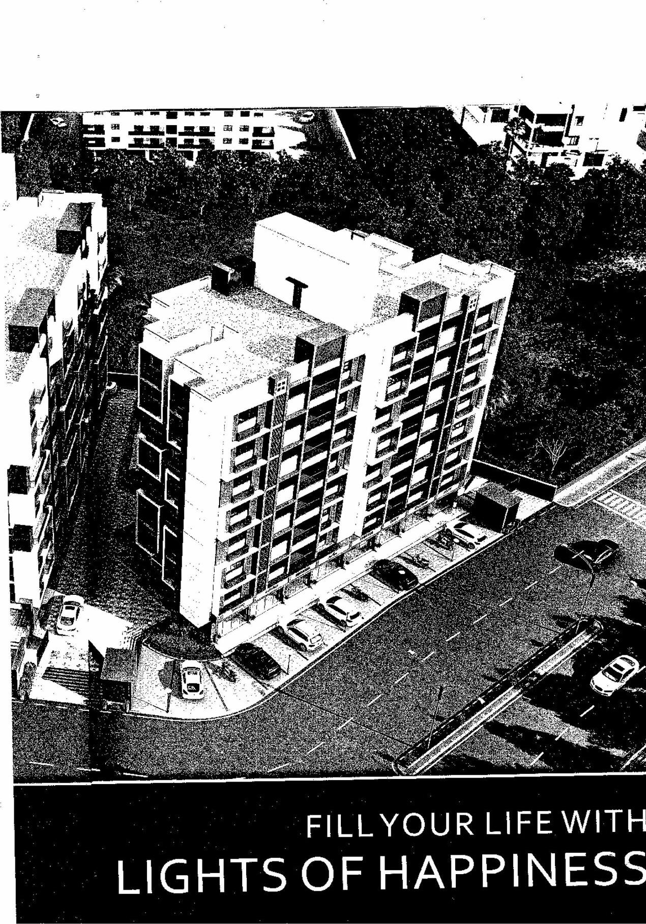 3D Elevation of real estate project Everest Elegance located at Vadaj, Ahmedabad, Gujarat