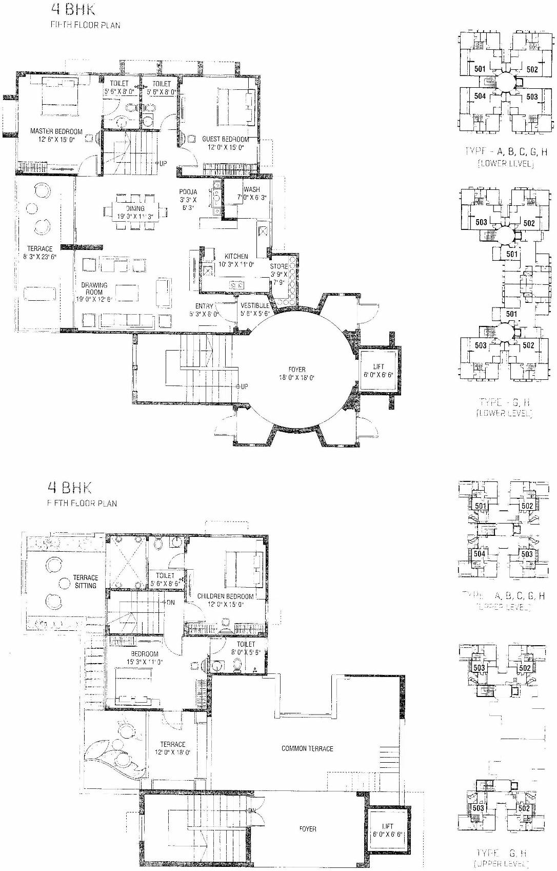 Layout of real estate project Everest Empire located at Sola, Ahmedabad, Gujarat