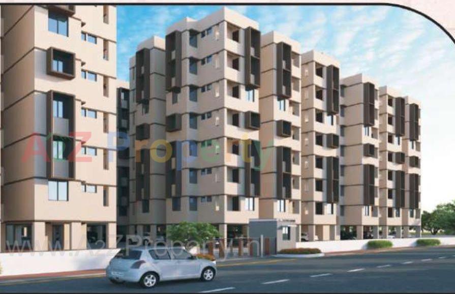 3D Elevation of real estate project Ews located at Muthiya, Ahmedabad, Gujarat