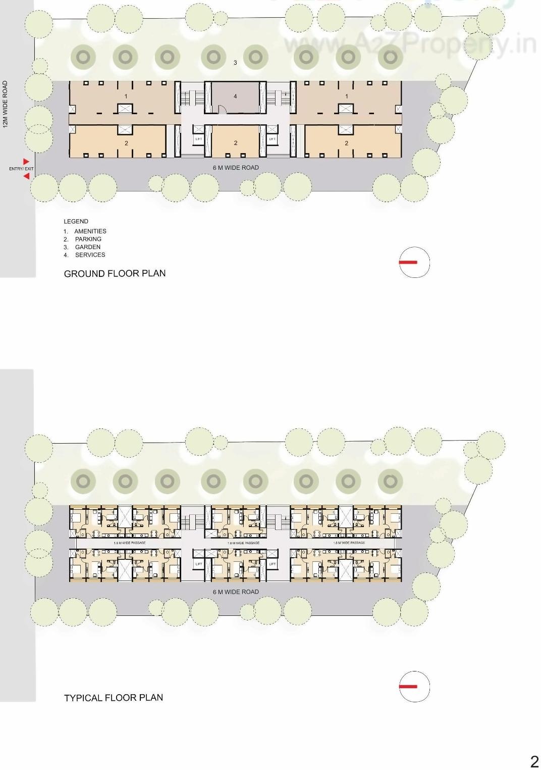 Layout of real estate project Ews   Koteshwar   60 located at Koteshwar, Ahmedabad, Gujarat