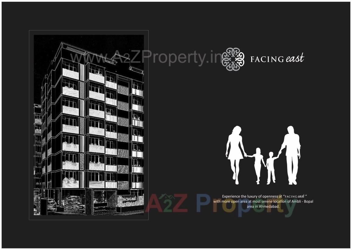  of real estate project Facing East located at Bopal, Ahmedabad, Gujarat