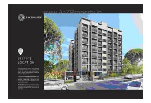 Elevation of real estate project Facing East located at Bopal, Ahmedabad, Gujarat