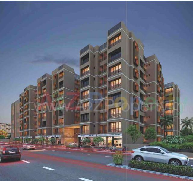 3D Elevation of real estate project Falak Heights located at Rakhial, Ahmedabad, Gujarat
