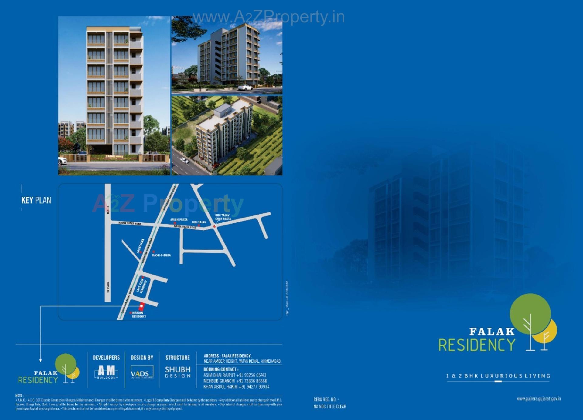  of real estate project Falak Residency located at Vatva, Ahmedabad, Gujarat