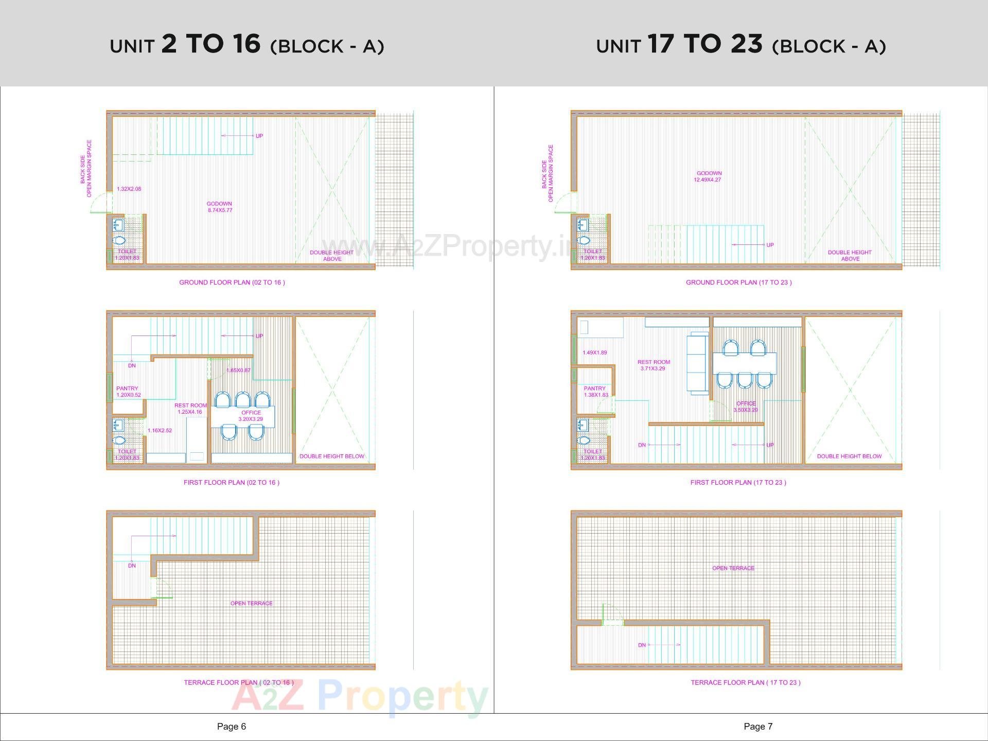 Layout of real estate project Farm Fresh located at Laxmipura, Ahmedabad, Gujarat