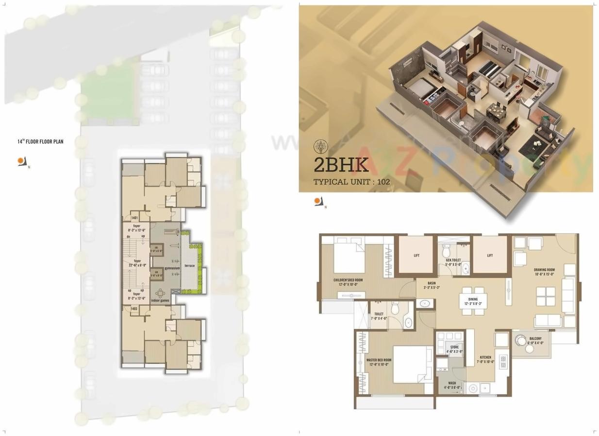 Layout of real estate project Floris located at Jodhpur, Ahmedabad, Gujarat