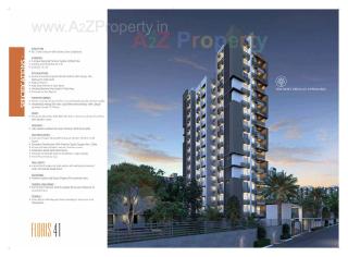 Elevation of real estate project Floris located at Jodhpur, Ahmedabad, Gujarat