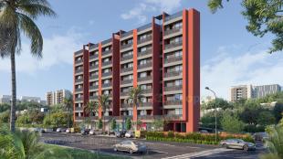 Elevation of real estate project Florra Parisar located at Vatva, Ahmedabad, Gujarat
