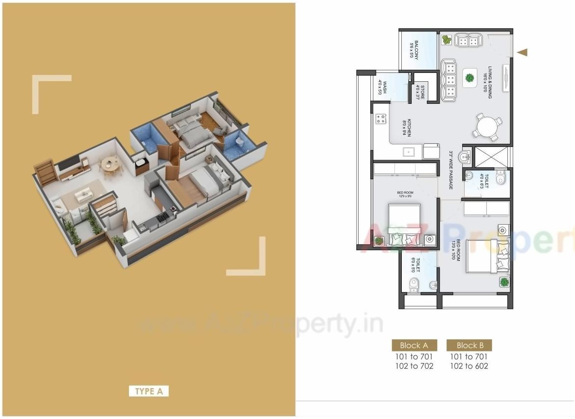 Layout of real estate project Folly Heights located at Chenpur, Ahmedabad, Gujarat