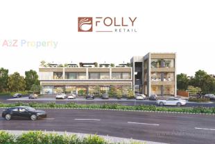 Elevation of real estate project Folly Retail located at Sanathal, Ahmedabad, Gujarat