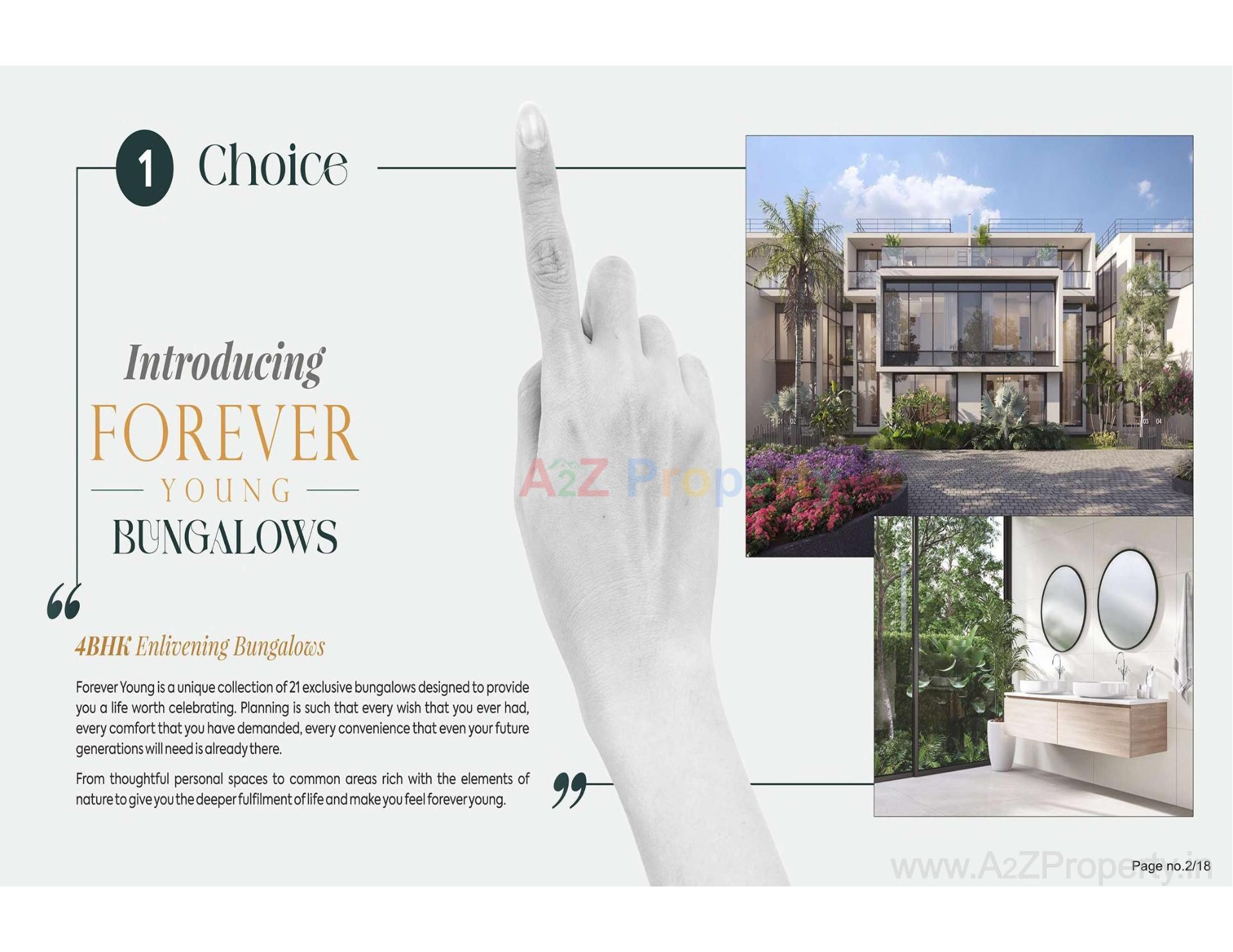  of real estate project Forever Young Bungalows located at Ognaj, Ahmedabad, Gujarat