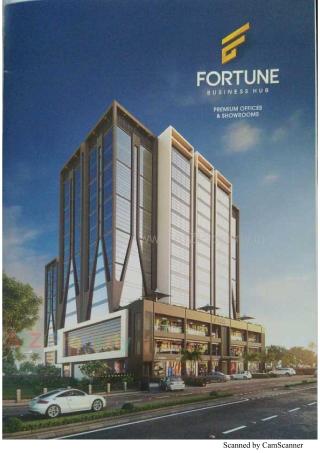 Elevation of real estate project Fortune Business Hub located at Sola, Ahmedabad, Gujarat