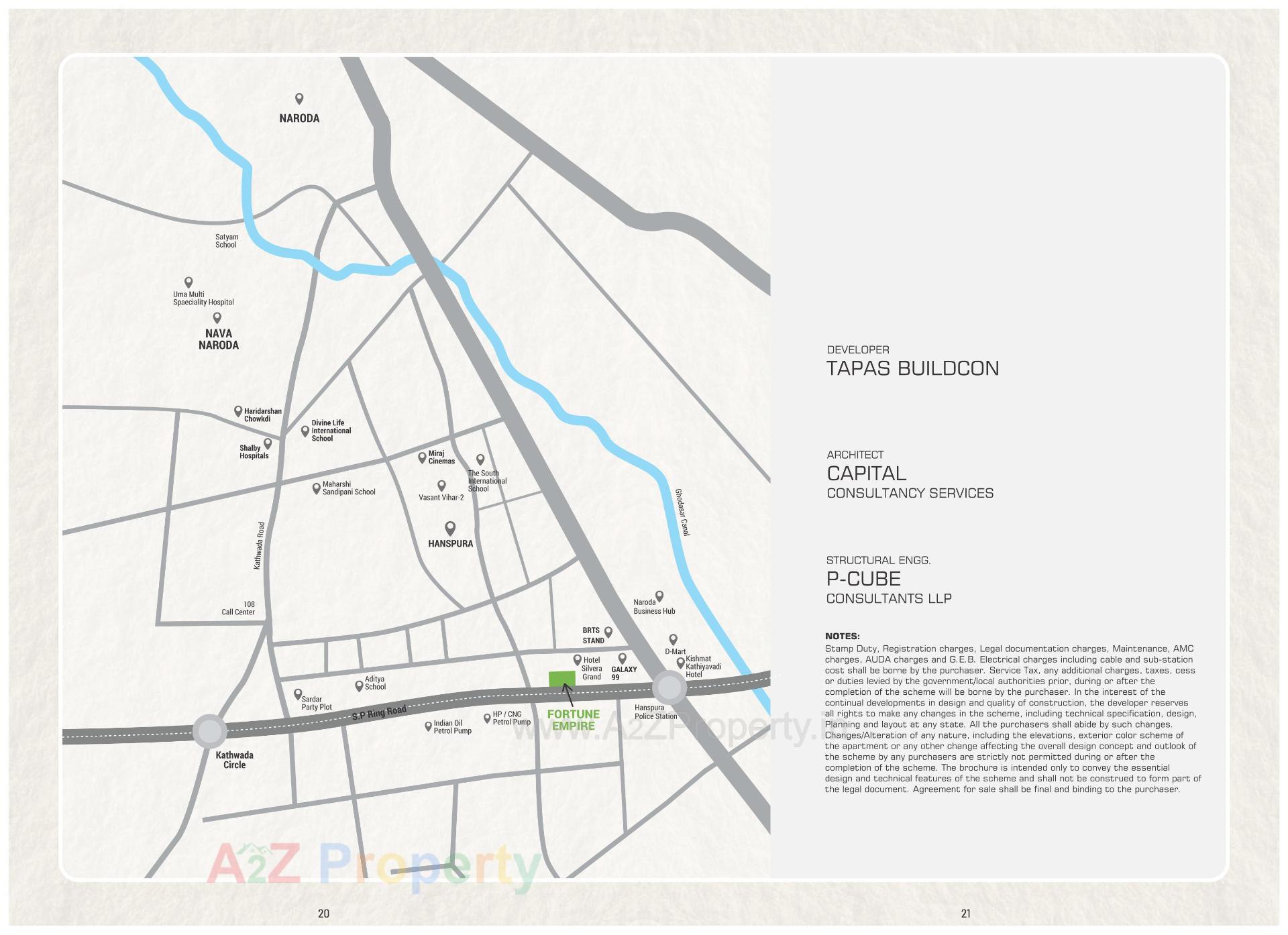  of real estate project Fortune Empire located at Bilasiya, Ahmedabad, Gujarat