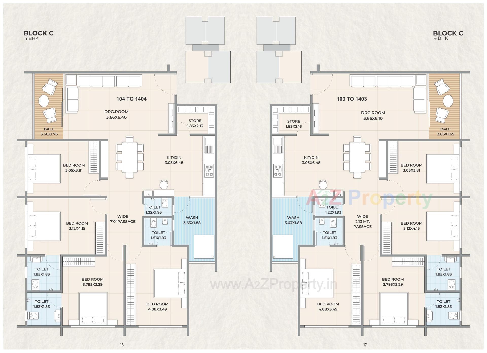Layout of real estate project Fortune Empire located at Bilasiya, Ahmedabad, Gujarat