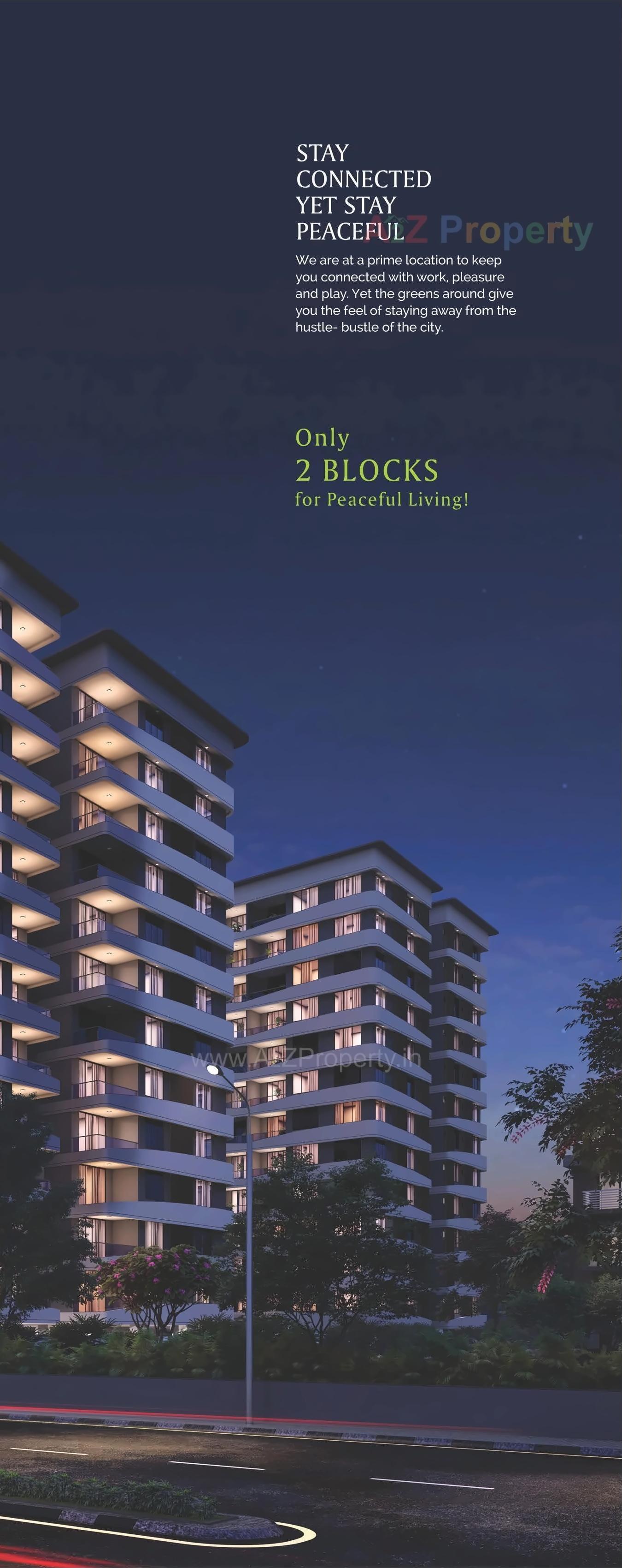 3D Elevation of real estate project Fortune Family located at Hanspura, Ahmedabad, Gujarat