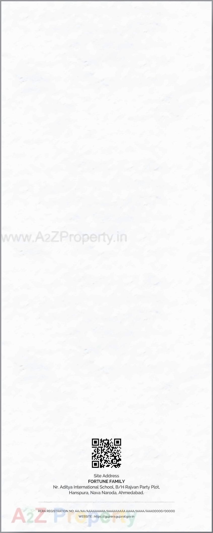  of real estate project Fortune Family located at Hanspura, Ahmedabad, Gujarat