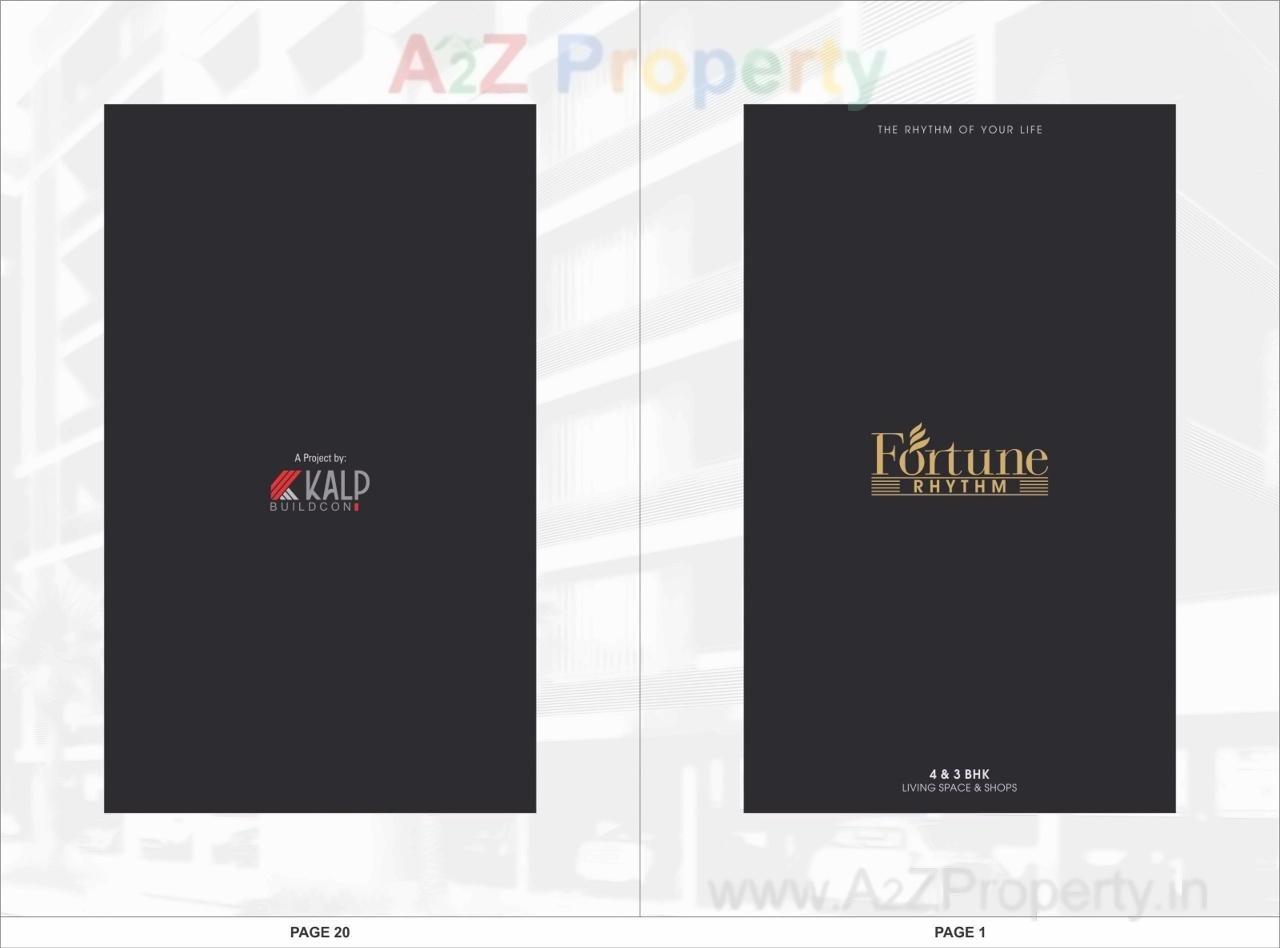  of real estate project Fortune Rhythm located at Hanspura, Ahmedabad, Gujarat