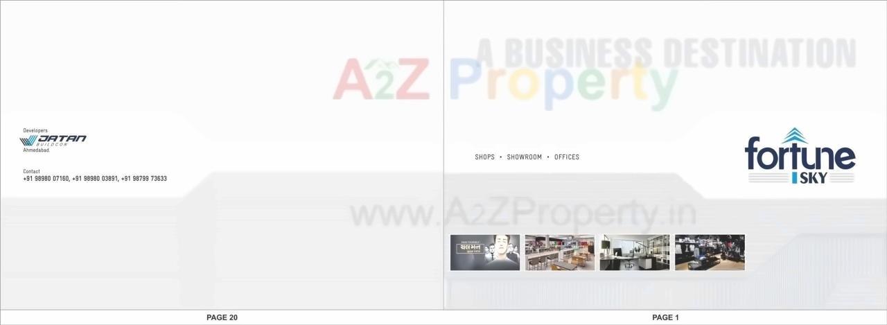  of real estate project Fortune Sky located at Nikol, Ahmedabad, Gujarat