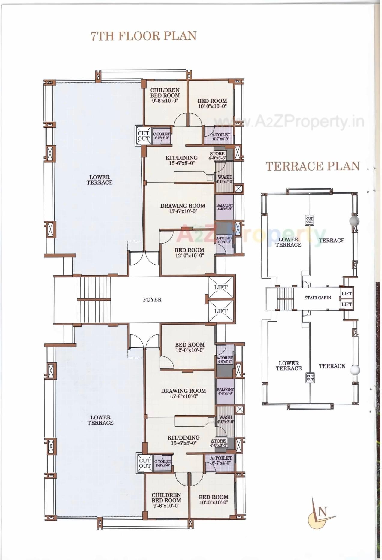 Layout of real estate project G5 located at Ghuma, Ahmedabad, Gujarat