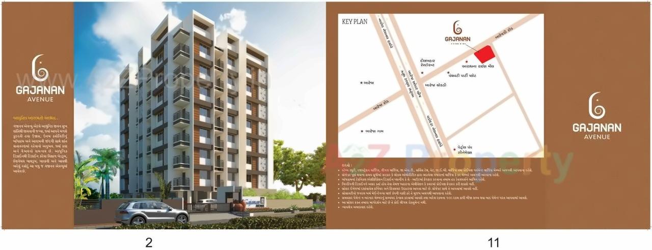  of real estate project Gajanan Avenue located at Bareja, Ahmedabad, Gujarat