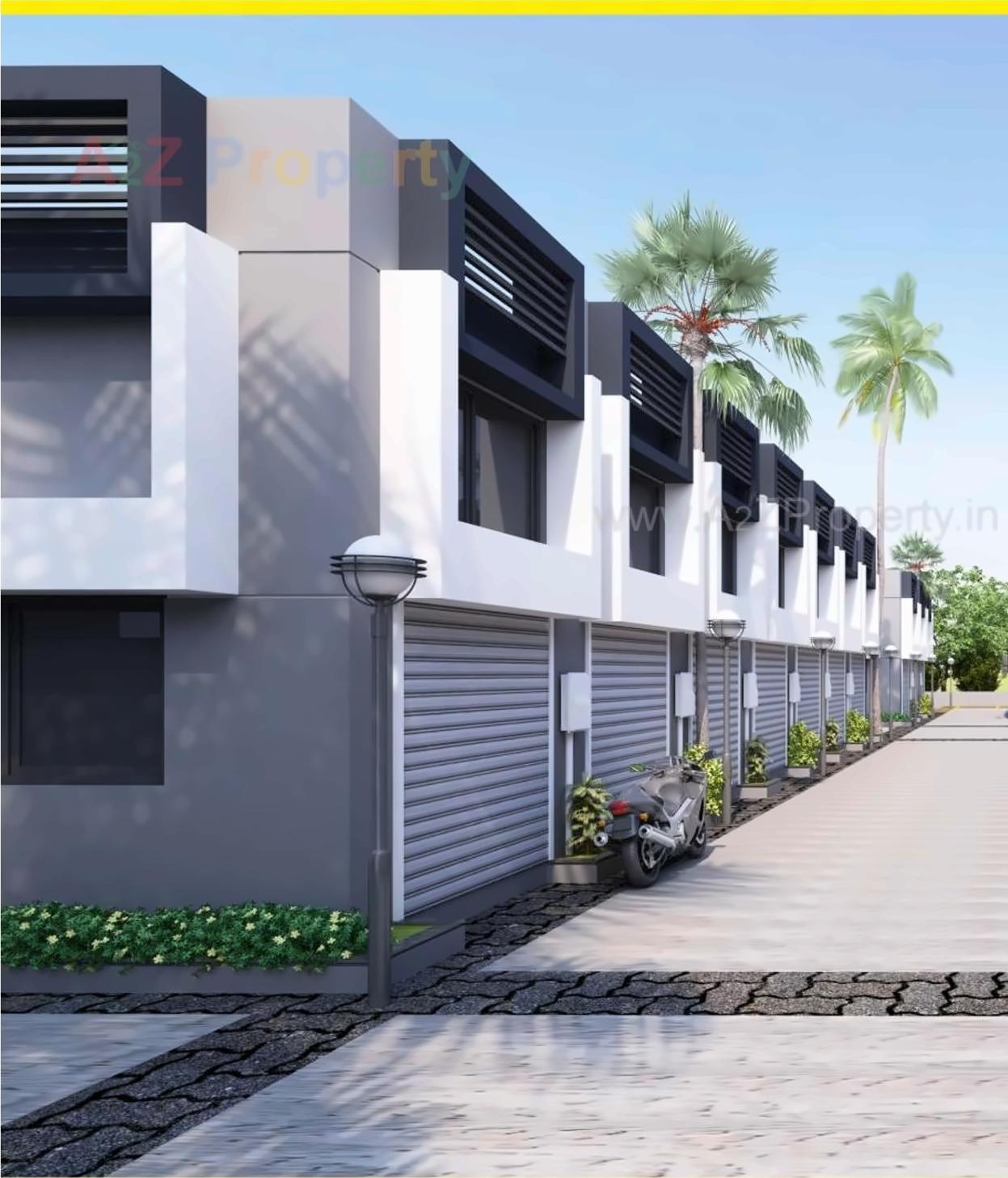 3D Elevation of real estate project Gajanan Industrial Estate located at Hathijan, Ahmedabad, Gujarat