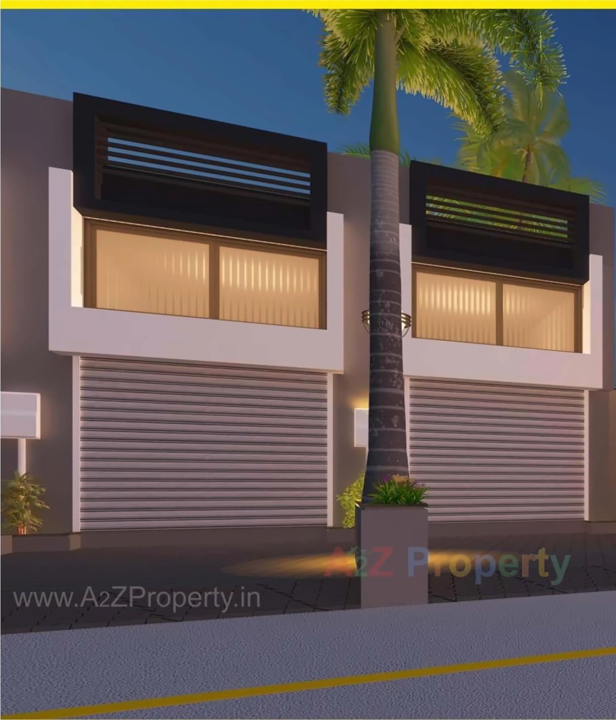 3D Elevation of real estate project Gajanan Industrial Estate located at Hathijan, Ahmedabad, Gujarat