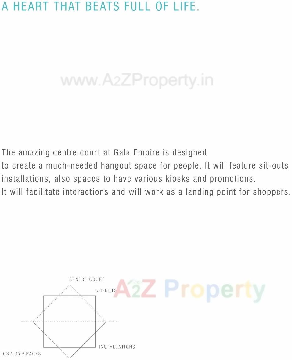  of real estate project Gala Empire located at Thaltej, Ahmedabad, Gujarat