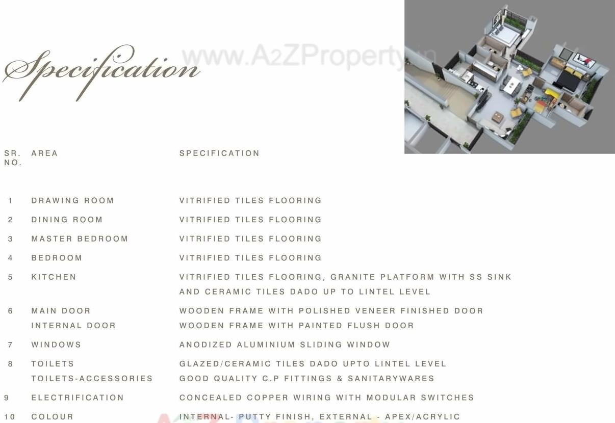 Project Specifications