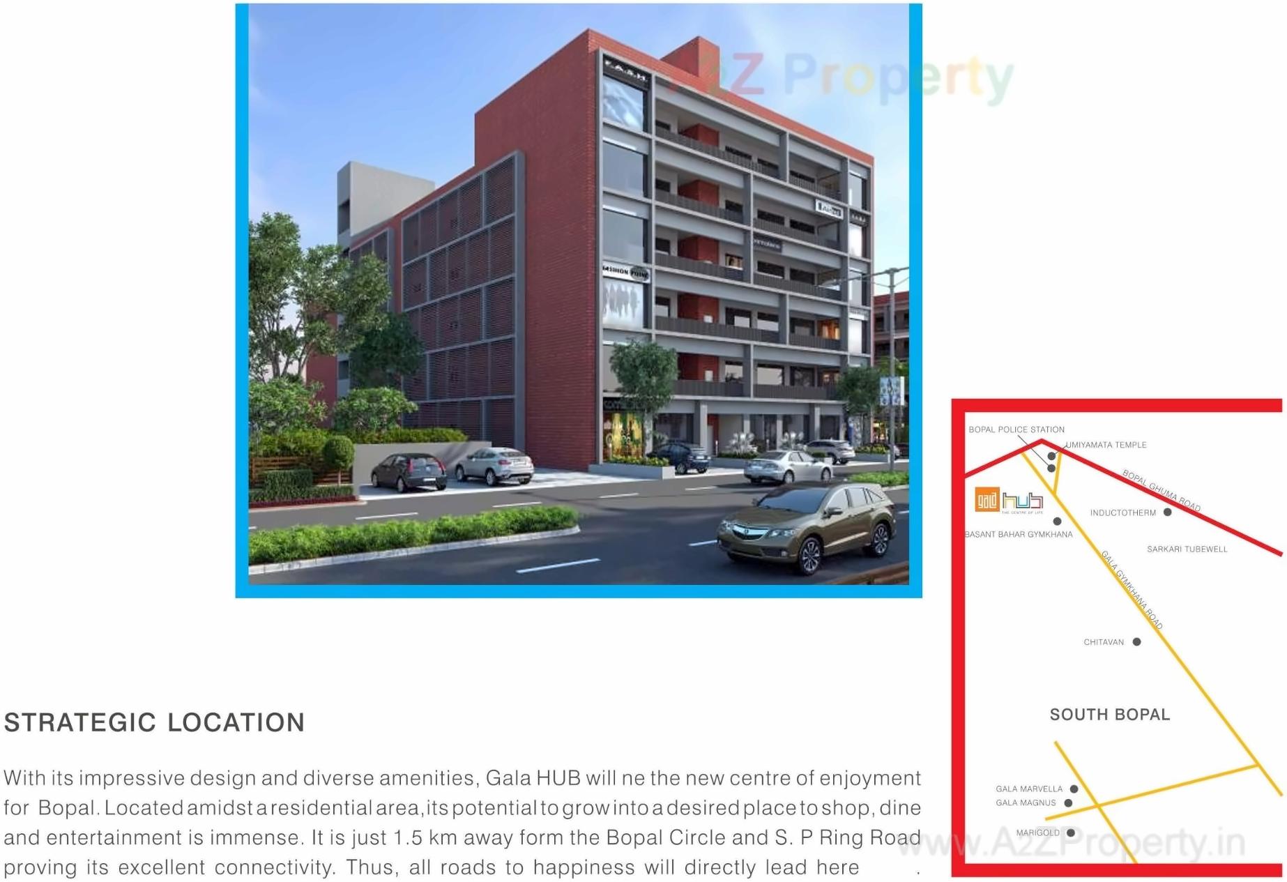  of real estate project Gala Hub located at Ahmedabad, Ahmedabad, Gujarat