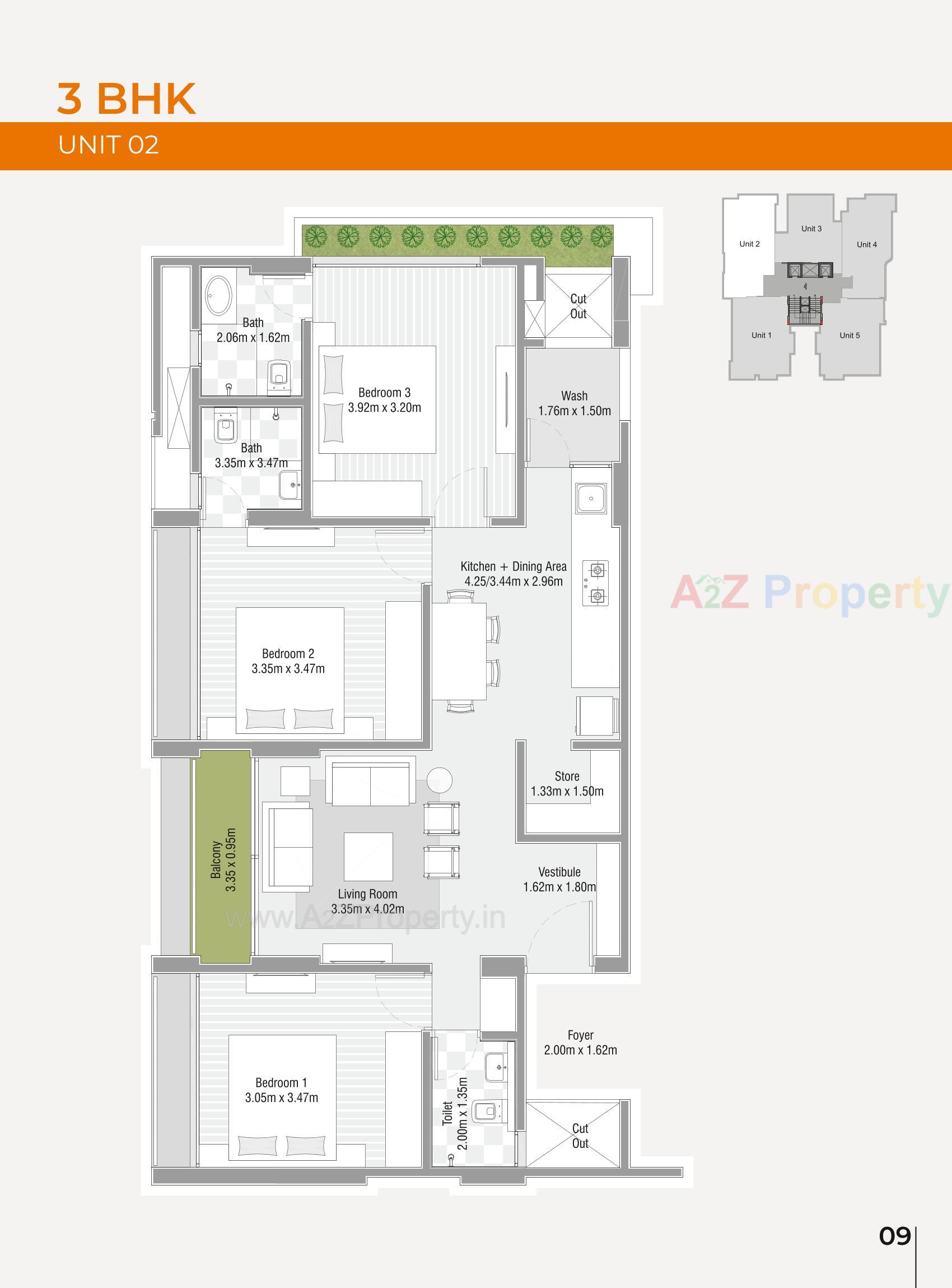 Layout of real estate project Gamara Exotica located at Ghuma, Ahmedabad, Gujarat
