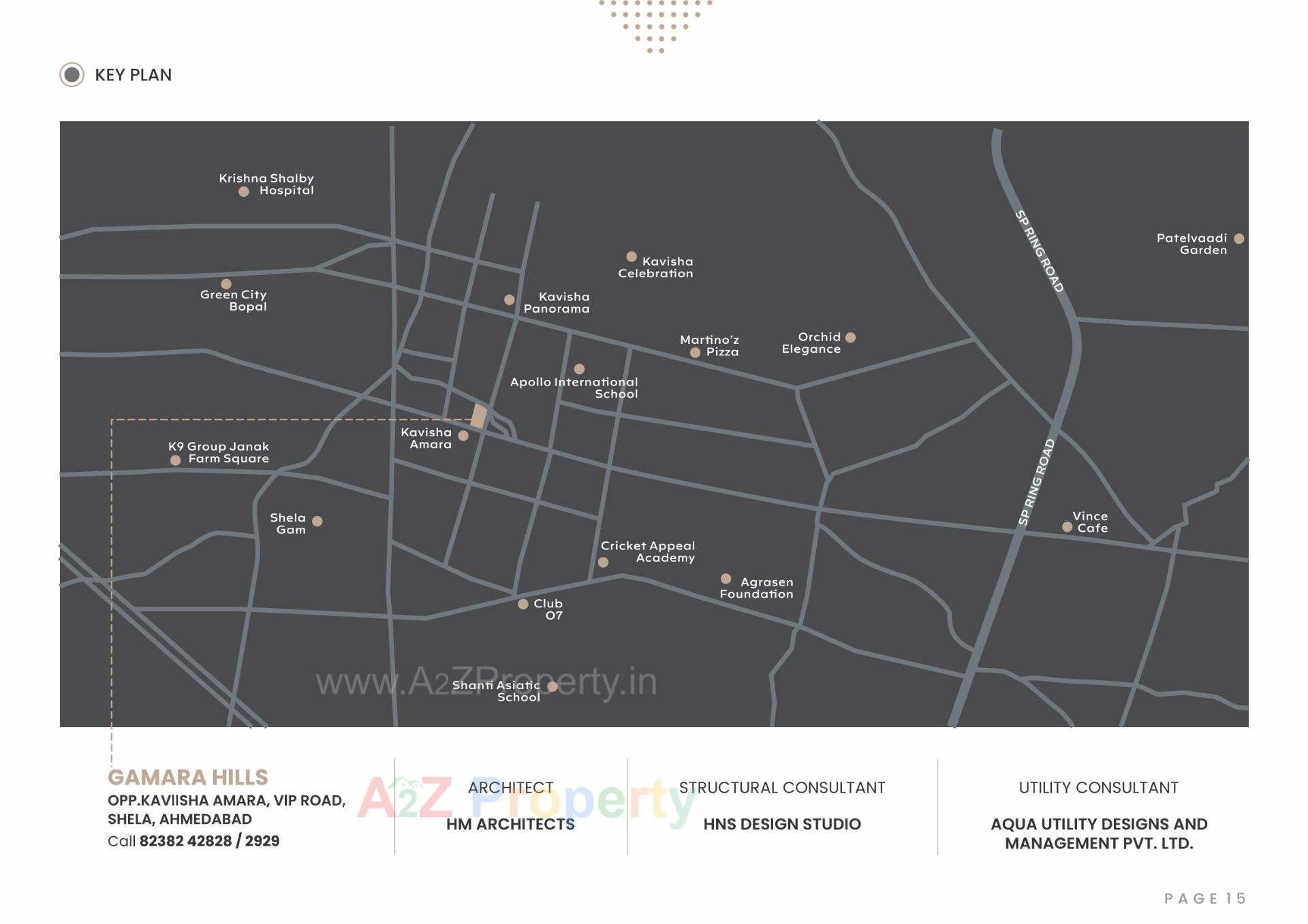  of real estate project Gamara Hills located at Shela, Ahmedabad, Gujarat