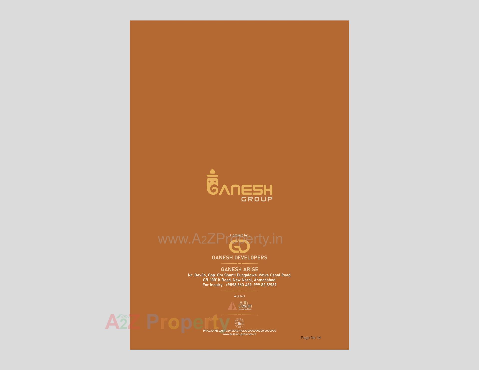  of real estate project Ganesh Arise located at Vatva, Ahmedabad, Gujarat