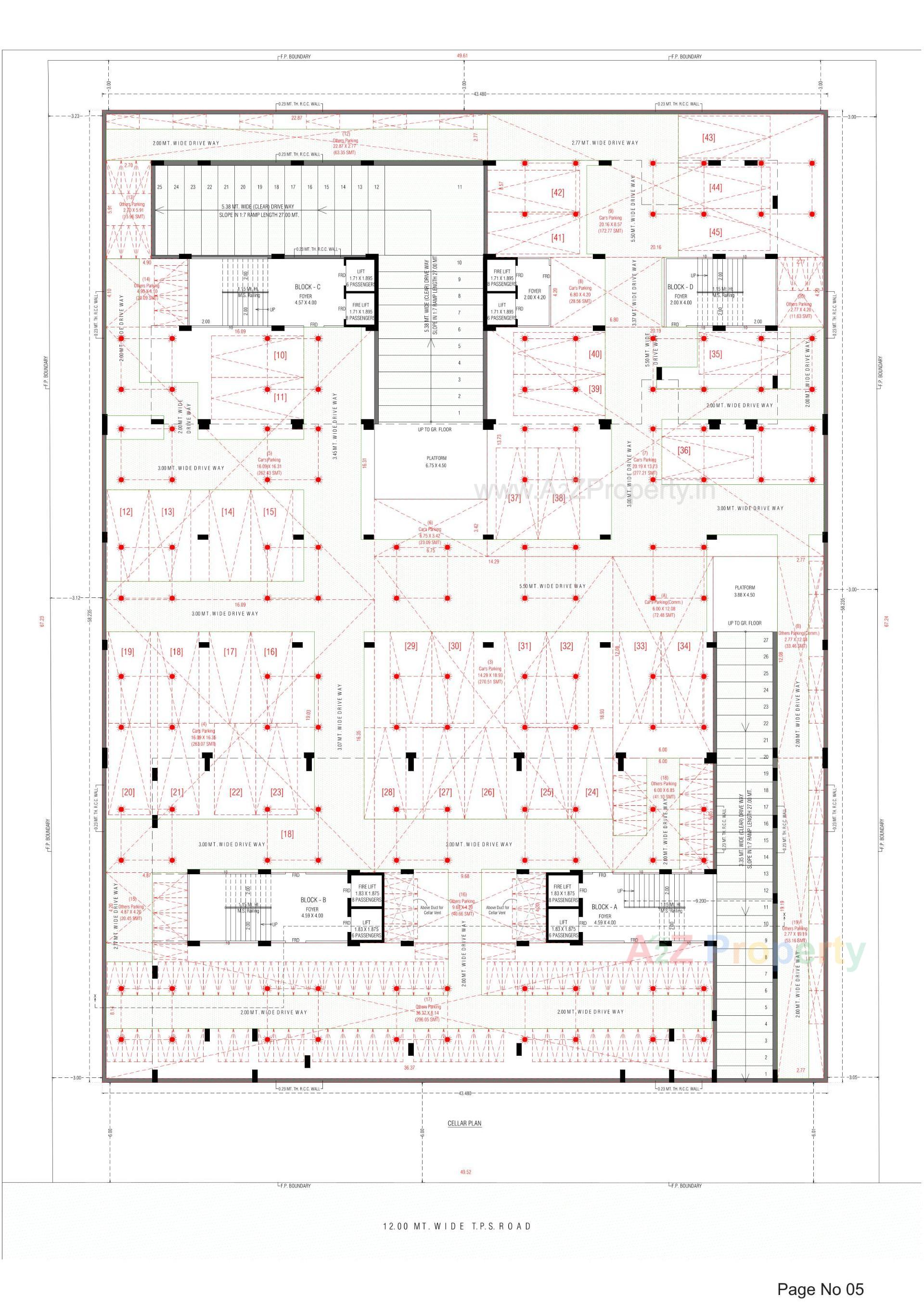 Layout of real estate project Ganesh Arise located at Vatva, Ahmedabad, Gujarat