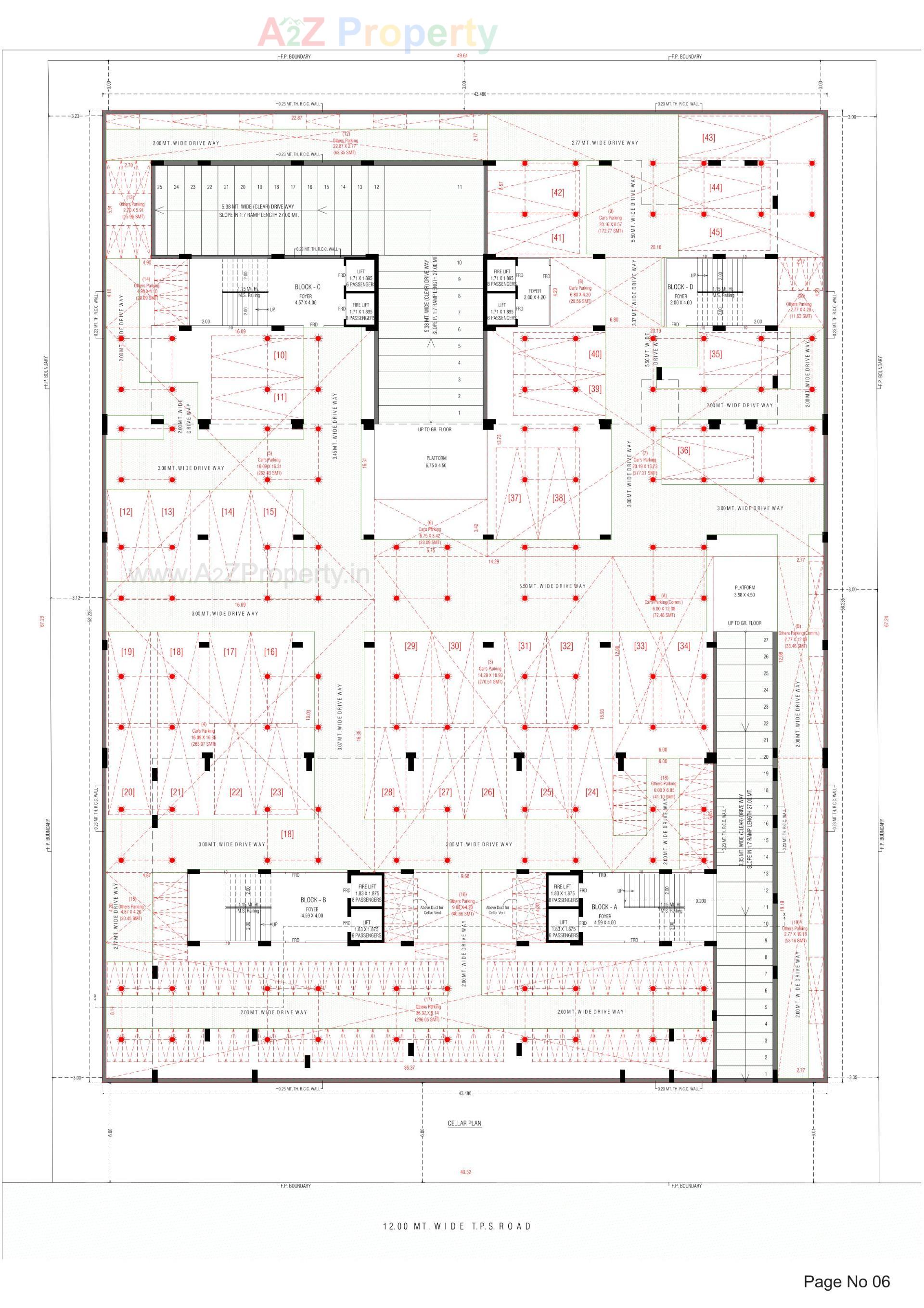 Layout of real estate project Ganesh Arise located at Vatva, Ahmedabad, Gujarat