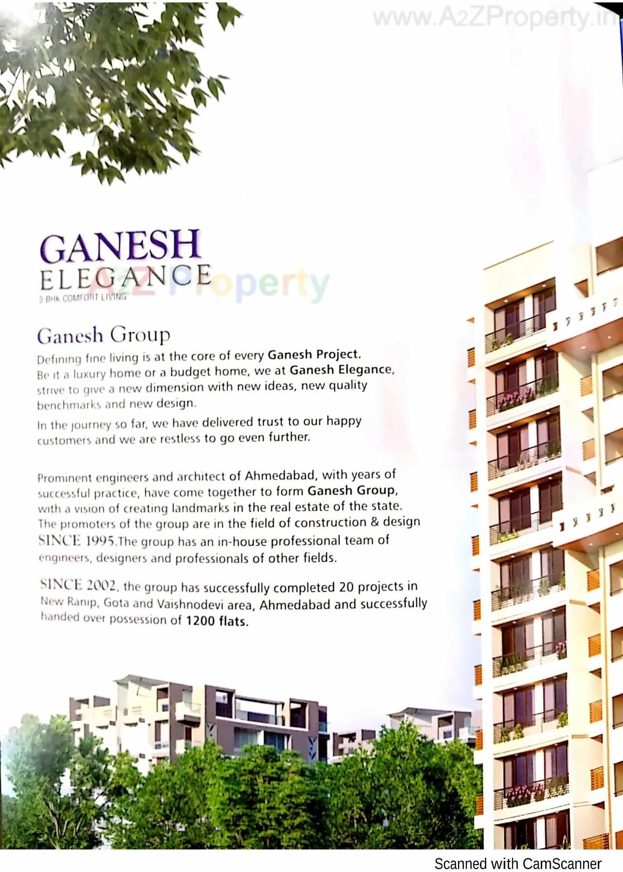  of real estate project Ganesh Elegence located at Ahmedabad, Ahmedabad, Gujarat