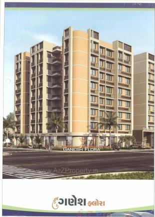 Elevation of real estate project Ganesh Flora located at Vatva, Ahmedabad, Gujarat