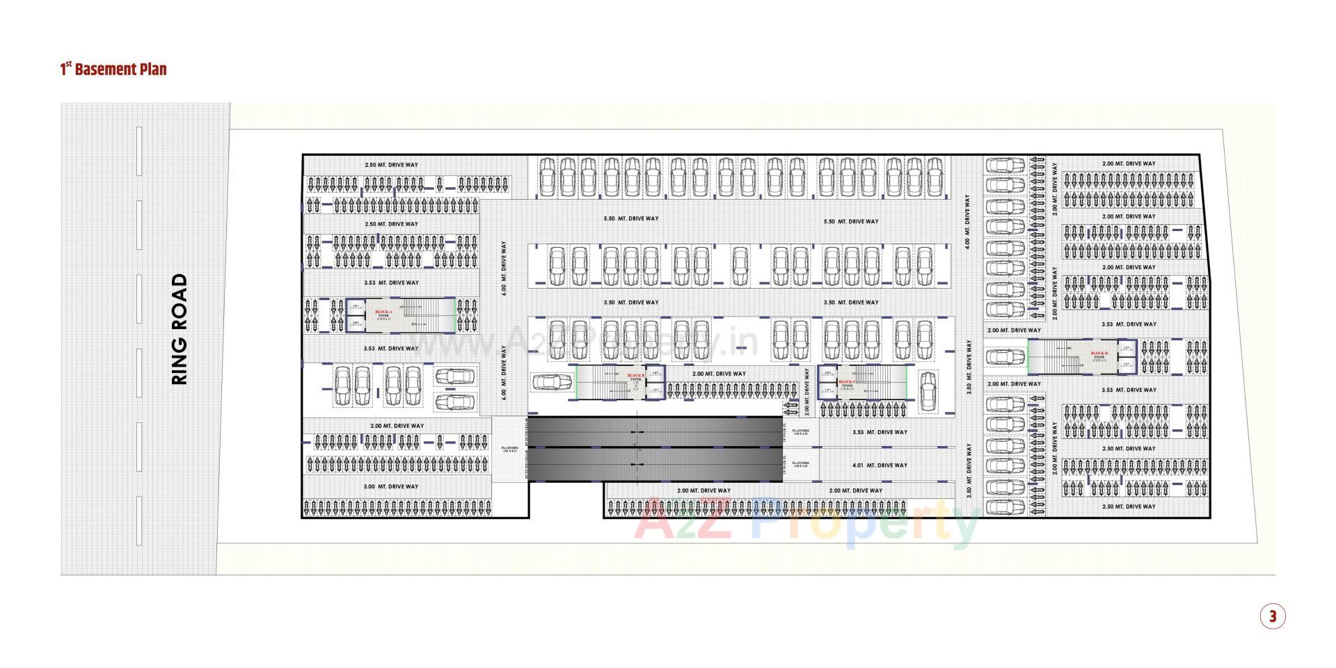 Layout of real estate project Ganesh Glorious located at Bilasiya, Ahmedabad, Gujarat