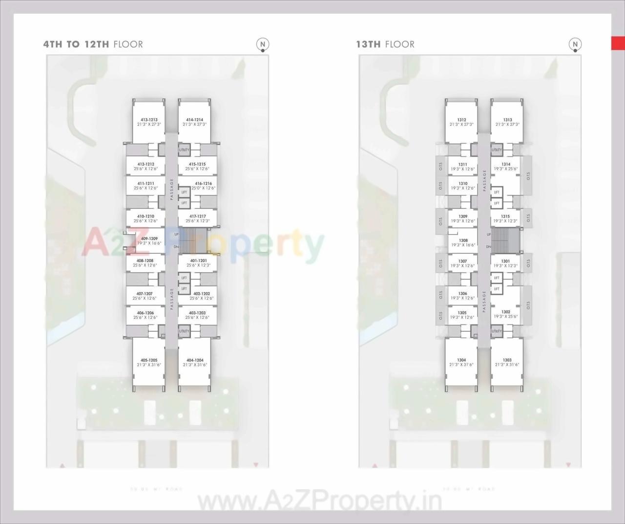 Layout of real estate project Ganesh Glory located at Jagatpur, Ahmedabad, Gujarat