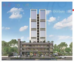 Elevation of real estate project Ganesh Glory located at Jagatpur, Ahmedabad, Gujarat
